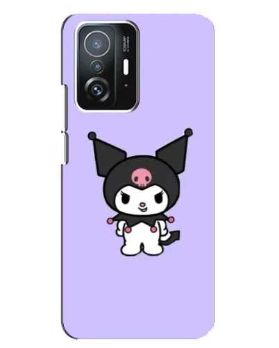 Чехол для Xiaomi 11T / 11T Pro с картинкой «Kuromi — нежный фиолетовый»
