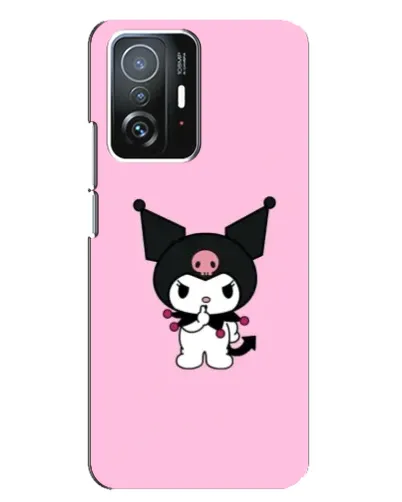 Чехол для Xiaomi 11T / 11T Pro с картинкой «Kuromi — розовая нежность»