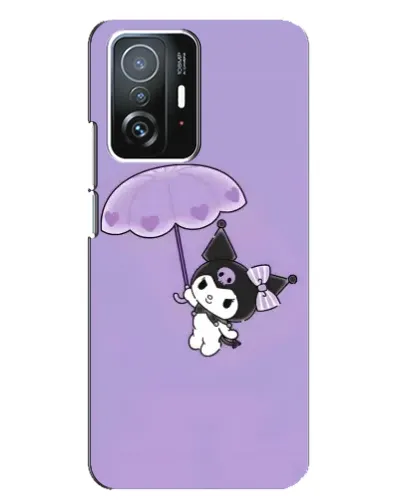 Чехол для Xiaomi 11T / 11T Pro с картинкой «Kuromi с зонтиком»