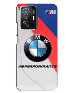 Чехол для Xiaomi 11T / 11T Pro с картинкой «BMW Performance стиль»