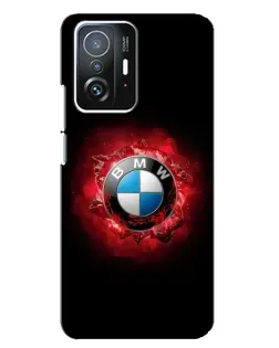 Чехол для Xiaomi 11T / 11T Pro с картинкой «Логотип BMW — вспышка»