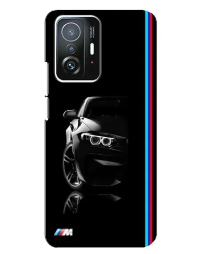 Чехол для Xiaomi 11T / 11T Pro с картинкой «Силуэт BMW в темноте» Чехол для Xiaomi 11T / 11T Pro с картинкой «Силуэт BMW в темноте»