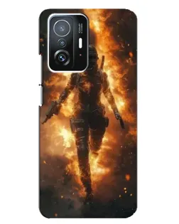 Чехол для Xiaomi 11T / 11T Pro с картинкой «BMW — скорость в дожде» Чехол для Xiaomi 11T / 11T Pro с картинкой «BMW — скорость в дожде»