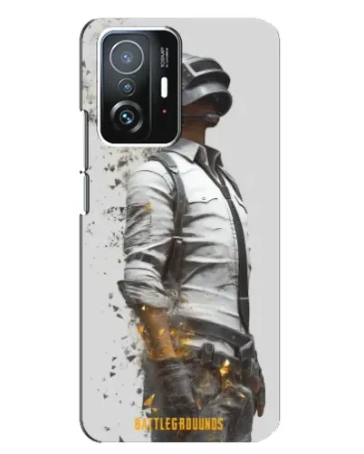 Чехол для Xiaomi 11T / 11T Pro с картинкой «PUBG — боец в пыли»