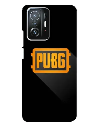 Чехол для Xiaomi 11T / 11T Pro с картинкой «PUBG — рамка лого»
