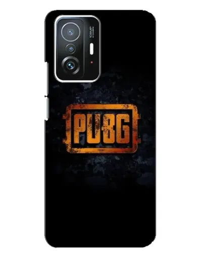 Чехол для Xiaomi 11T / 11T Pro с картинкой «PUBG — золотой логотип»