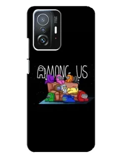 Чехол для Xiaomi 11T / 11T Pro с картинкой «Логотип Among Us» Чехол для Xiaomi 11T / 11T Pro с картинкой «Логотип Among Us»