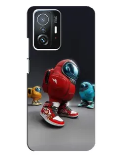 Чехол для Xiaomi 11T / 11T Pro с картинкой «Among Us — 3D стиль» Чехол для Xiaomi 11T / 11T Pro с картинкой «Among Us — 3D стиль»