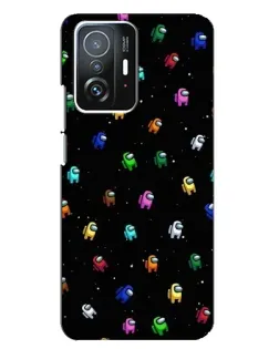 Чехол для Xiaomi 11T / 11T Pro с картинкой «Экипаж Among Us» Чехол для Xiaomi 11T / 11T Pro с картинкой «Экипаж Among Us»