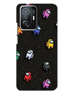 Чехол для Xiaomi 11T / 11T Pro с картинкой «Космический паттерн Among Us» Чехол для Xiaomi 11T / 11T Pro с картинкой «Космический паттерн Among Us»