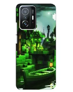 Чехол для Xiaomi 11T / 11T Pro с картинкой «Minecraft лесной пейзаж» Чехол для Xiaomi 11T / 11T Pro с картинкой «Minecraft лесной пейзаж»
