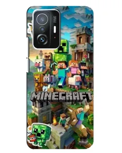 Чехол для Xiaomi 11T / 11T Pro с картинкой «Замок Minecraft» Чехол для Xiaomi 11T / 11T Pro с картинкой «Замок Minecraft»