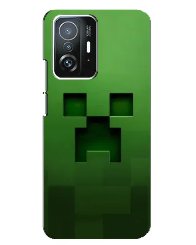 Чехол для Xiaomi 11T / 11T Pro с картинкой «Крипер микро-дизайн»