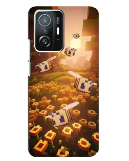 Чехол для Xiaomi 11T / 11T Pro с картинкой «Поле подсолнухов»