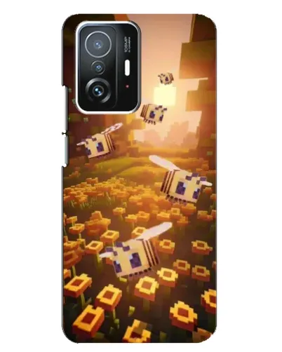 Чехол для Xiaomi 11T / 11T Pro с картинкой «Поле подсолнухов»