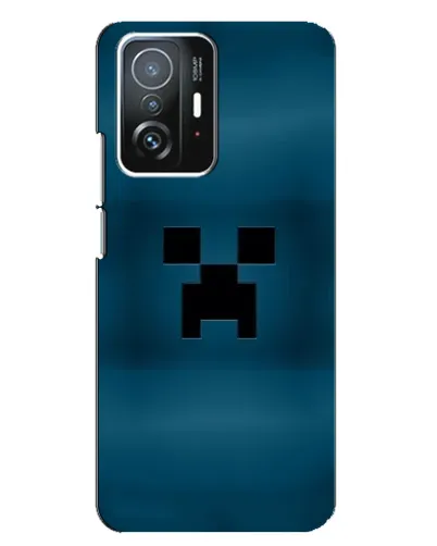 Чехол для Xiaomi 11T / 11T Pro с картинкой «Крипер текстура»