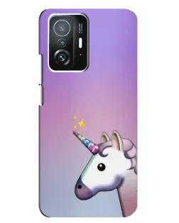 Чехол для Xiaomi 11T / 11T Pro с картинкой «Единорог градиент» Чехол для Xiaomi 11T / 11T Pro с картинкой «Единорог градиент»