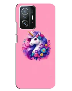 Чехол для Xiaomi 11T / 11T Pro с картинкой «Сказочный единорог»
