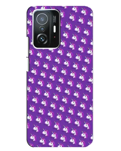 Чехол для Xiaomi 11T / 11T Pro с картинкой «Единороги на фиолетовом» Чехол для Xiaomi 11T / 11T Pro с картинкой «Единороги на фиолетовом»