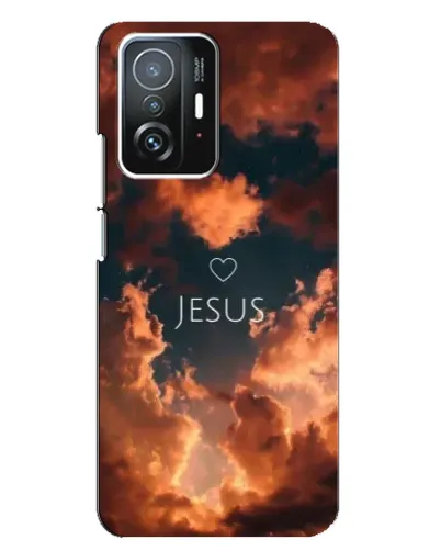 Чехол для Xiaomi 11T / 11T Pro с картинкой «Сияние Имени Jesus»