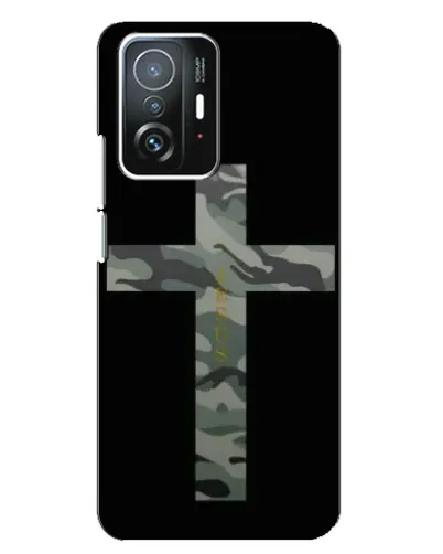 Чехол для Xiaomi 11T / 11T Pro с картинкой «Милитари Крест»
