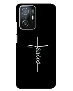 Чехол для Xiaomi 11T / 11T Pro с картинкой «Тонкая линия веры»