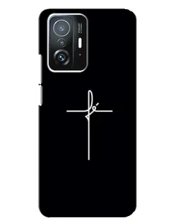 Чехол для Xiaomi 11T / 11T Pro с картинкой «Тонкий крест» Чехол для Xiaomi 11T / 11T Pro с картинкой «Тонкий крест»