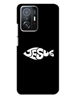 Чехол для Xiaomi 11T / 11T Pro с картинкой «Рыба Jesus» Чехол для Xiaomi 11T / 11T Pro с картинкой «Рыба Jesus»