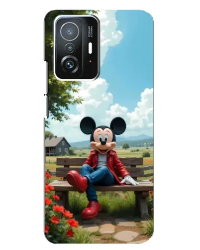 Чехол для Xiaomi 11T / 11T Pro с картинкой «Микки на скамейке» Чехол для Xiaomi 11T / 11T Pro с картинкой «Микки на скамейке»