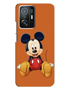 Чехол для Xiaomi 11T / 11T Pro с картинкой «Микки отдыхает»