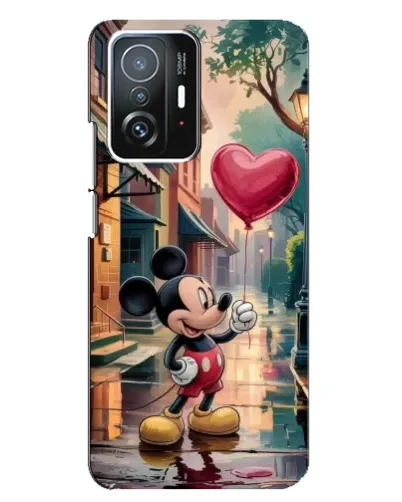 Чехол для Xiaomi 11T / 11T Pro с картинкой «Микки и шарик-сердце» Чехол для Xiaomi 11T / 11T Pro с картинкой «Микки и шарик-сердце»