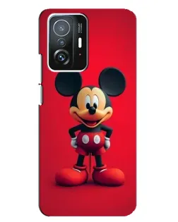 Чехол для Xiaomi 11T / 11T Pro с картинкой «Mickey в полный рост»