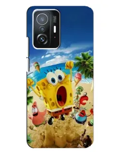 Чехол для Xiaomi 11T / 11T Pro с картинкой «Развлечения на пляже»