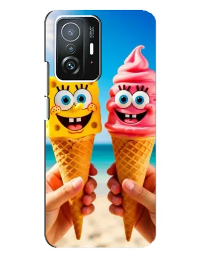 Чехол для Xiaomi 11T / 11T Pro с картинкой «Спанч Боб мороженое» Чехол для Xiaomi 11T / 11T Pro с картинкой «Спанч Боб мороженое»
