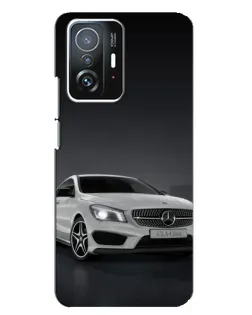 Чехол для Xiaomi 11T / 11T Pro с картинкой «Mercedes AMG GT Silver»