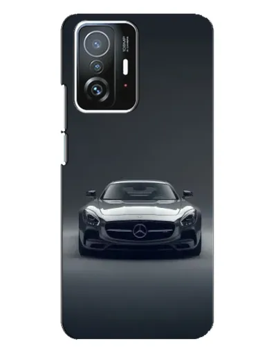 Чехол для Xiaomi 11T / 11T Pro с картинкой «Mercedes на черном»