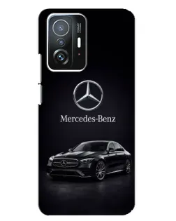 Чехол для Xiaomi 11T / 11T Pro с картинкой «Mercedes — решетка радиатора»