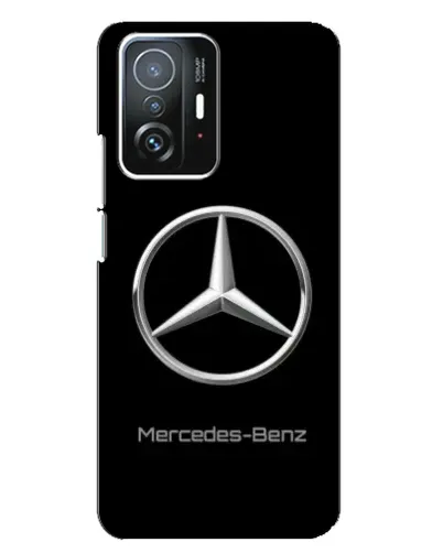 Чехол для Xiaomi 11T / 11T Pro с картинкой «Mercedes Silver Logo»