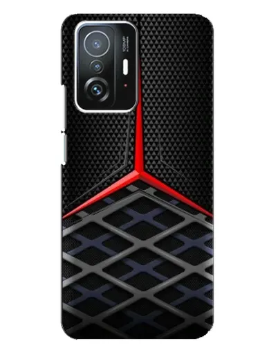 Чехол для Xiaomi 11T / 11T Pro с картинкой «Mercedes Carbon Grid»