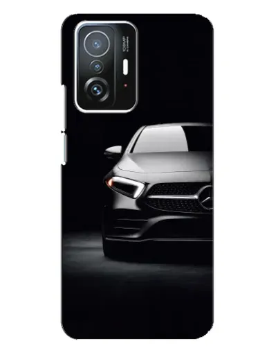 Чехол для Xiaomi 11T / 11T Pro с картинкой «Свет фар Mercedes»