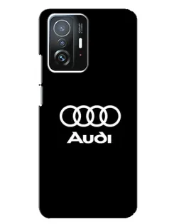 Чехол для Xiaomi 11T / 11T Pro с картинкой «Классическое лого Audi»