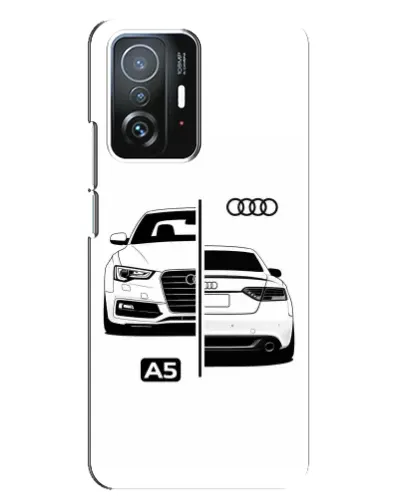 Чехол для Xiaomi 11T / 11T Pro с картинкой «Audi — контрастный дизайн» Чехол для Xiaomi 11T / 11T Pro с картинкой «Audi — контрастный дизайн»