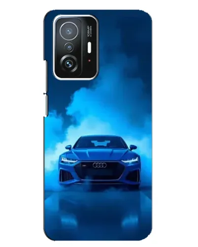 Чехол для Xiaomi 11T / 11T Pro с картинкой «Audi — голубая энергия» Чехол для Xiaomi 11T / 11T Pro с картинкой «Audi — голубая энергия»