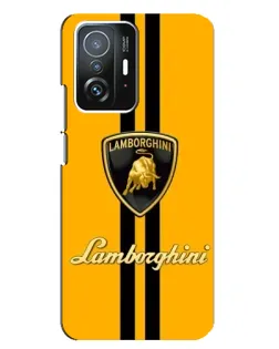 Чехол для Xiaomi 11T / 11T Pro с картинкой «Lamborghini Stripe желтый» Чехол для Xiaomi 11T / 11T Pro с картинкой «Lamborghini Stripe желтый»