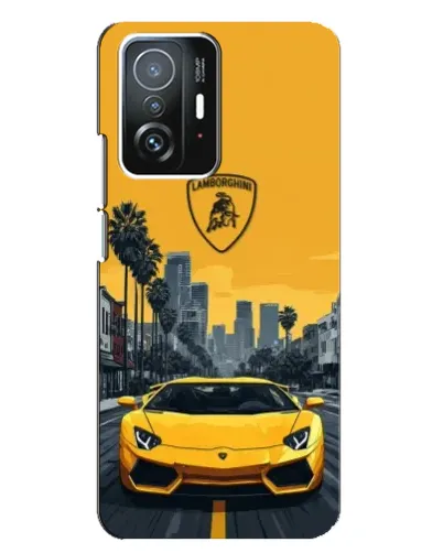 Чехол для Xiaomi 11T / 11T Pro с картинкой «Желтый Lamborghini город» Чехол для Xiaomi 11T / 11T Pro с картинкой «Желтый Lamborghini город»
