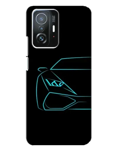 Чехол для Xiaomi 11T / 11T Pro с картинкой «Голубой силуэт Lamborghini» Чехол для Xiaomi 11T / 11T Pro с картинкой «Голубой силуэт Lamborghini»