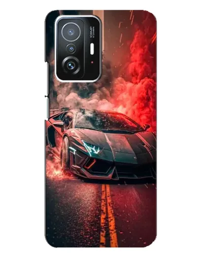 Чехол для Xiaomi 11T / 11T Pro с картинкой «Lamborghini красный дым» Чехол для Xiaomi 11T / 11T Pro с картинкой «Lamborghini красный дым»