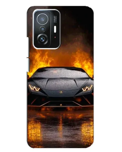 Чехол для Xiaomi 11T / 11T Pro с картинкой «Lamborghini в огне» Чехол для Xiaomi 11T / 11T Pro с картинкой «Lamborghini в огне»