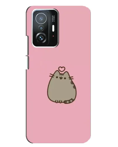 Чехол для Xiaomi 11T / 11T Pro с картинкой «Pusheen сердце» Чехол для Xiaomi 11T / 11T Pro с картинкой «Pusheen сердце»
