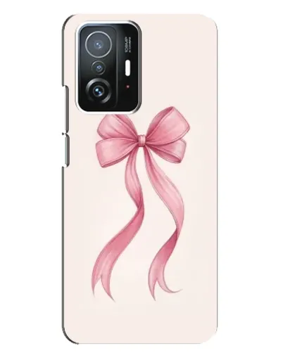Чехол для Xiaomi 11T / 11T Pro с картинкой «Розовый бант»